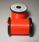 ������������ ���� Uni Floss Neon 15 yds hot red